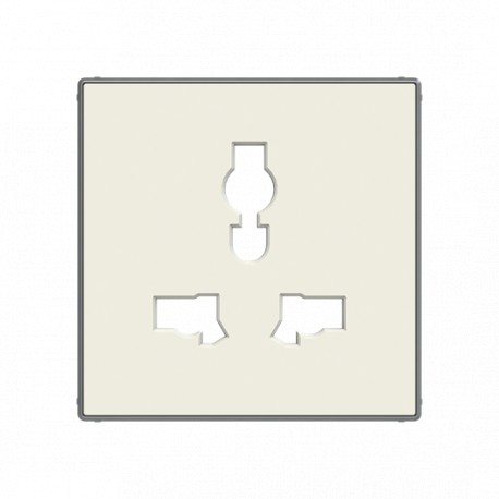 Niessen 2CLA853900A1101 Tapa base de enchufe universal BL